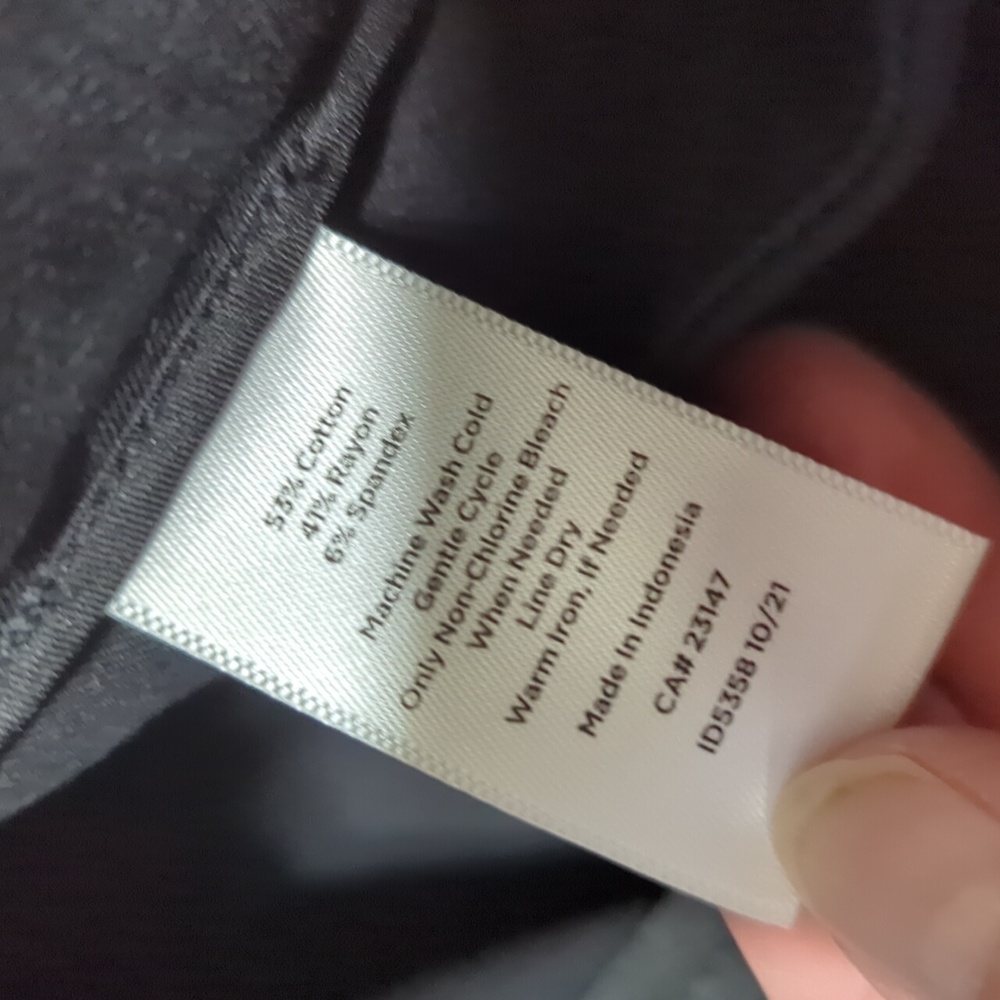 Talbots Black Dress Pants Size 14 Chatham Ankle Pants - Picture 8 of 8